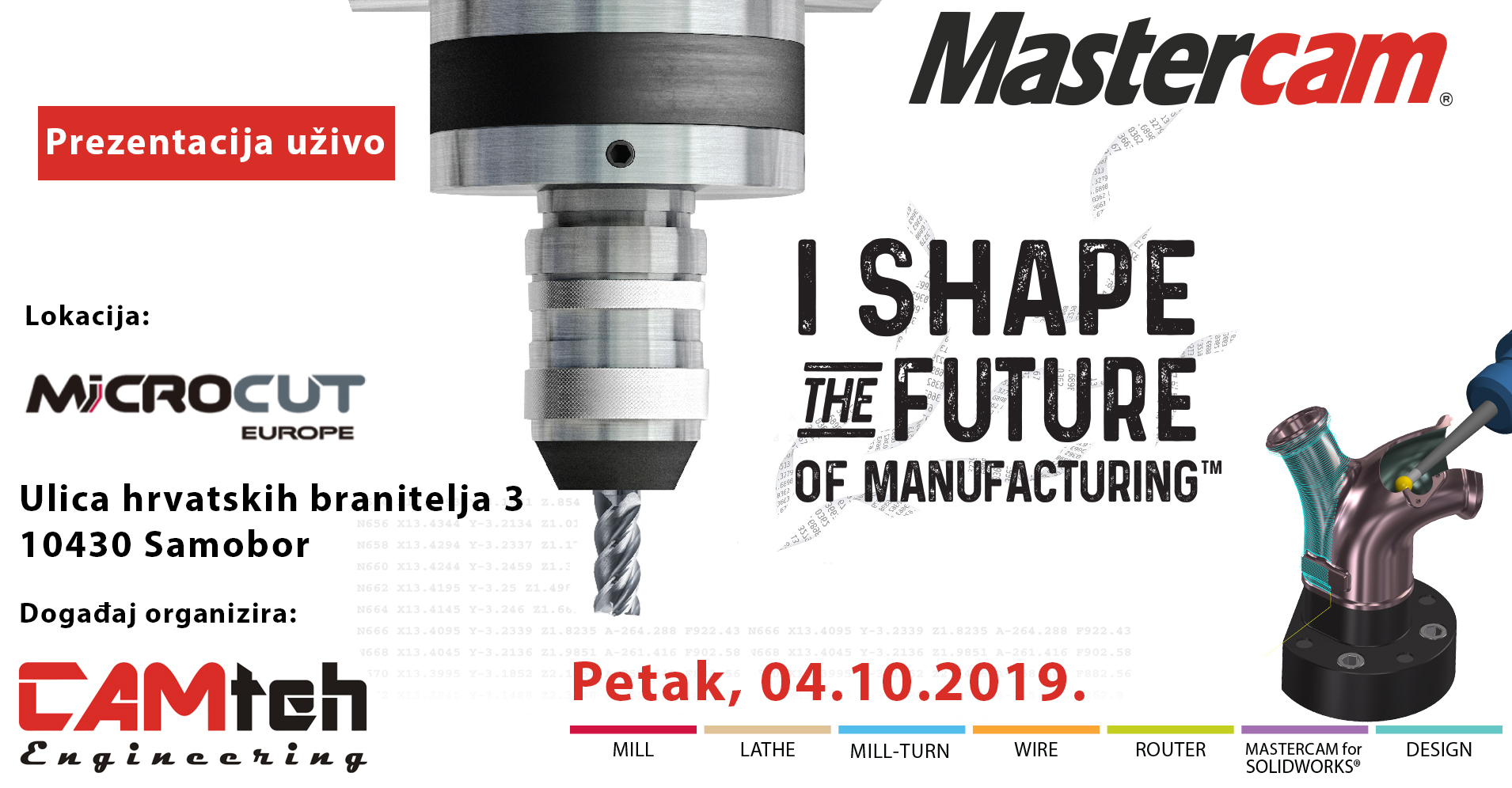 Mastercam Hrvatska 2020 rollout